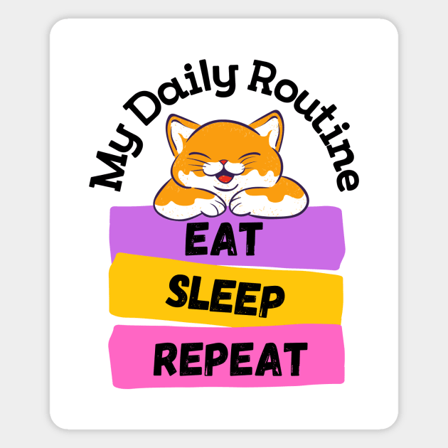 My Daily Routine Magnet by Introvert Home 